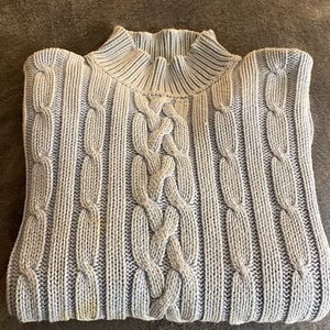 Old Navy Blue Cable Knit Sweater